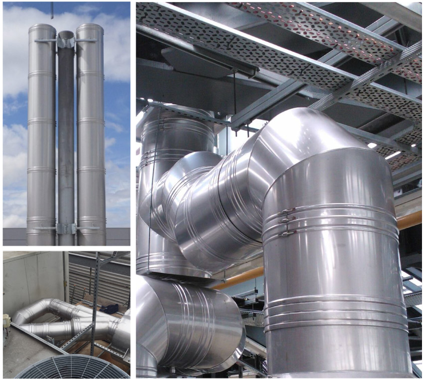 Commercial Flue and chimney design, supply, installation image